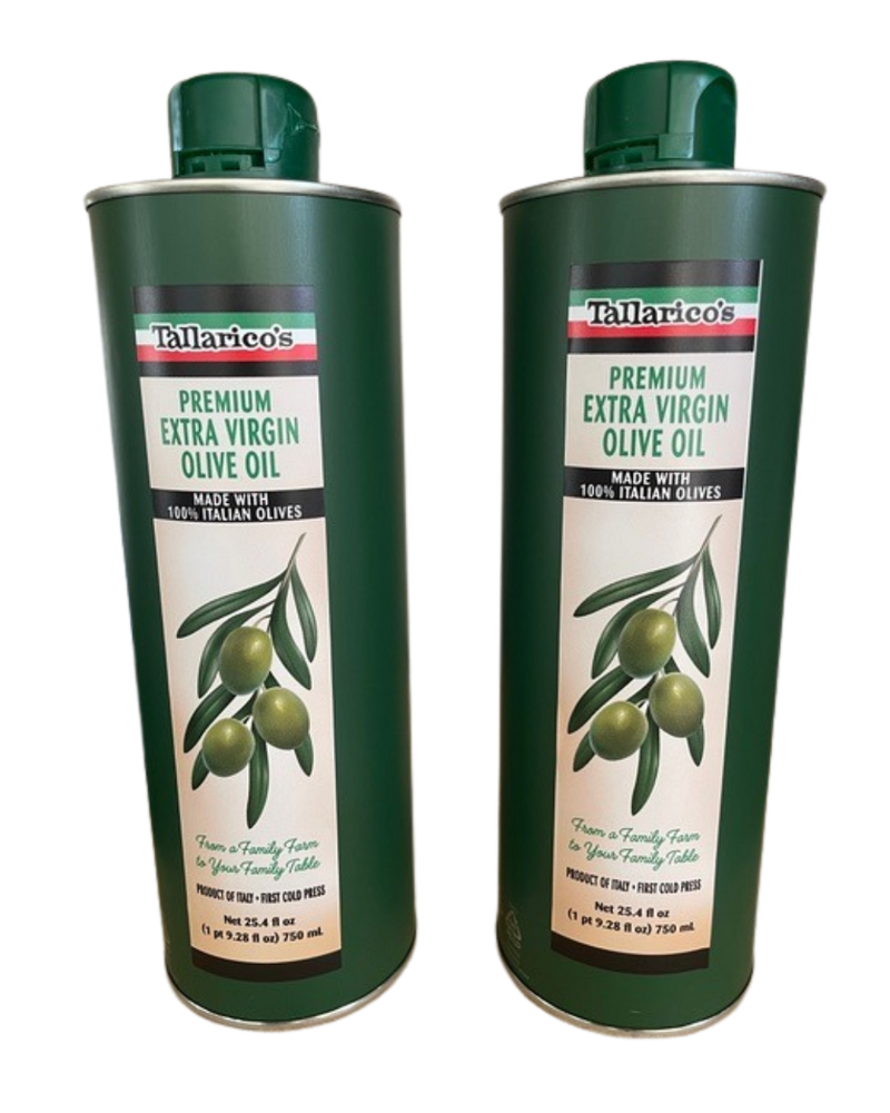 2 Extra Virgin Olive Oil Bottles + Free Shipping