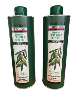 2 Extra Virgin Olive Oil Bottles + Free Shipping