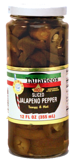 Hot Sliced Jalapeno Peppers
