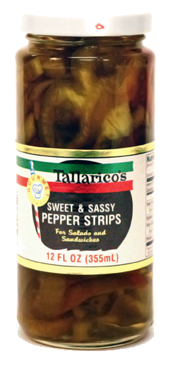 Sweet & sassy pepper strips